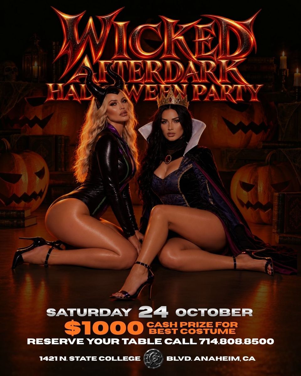 Wicked Afterdark Halloween Party flyer